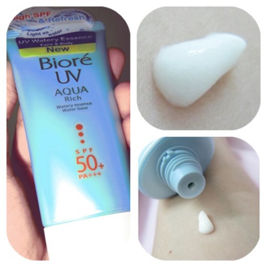 Kem Chống Nắng Biore Aqua Rich Watery Essence Tăng Size 85g - 100% Authentic
