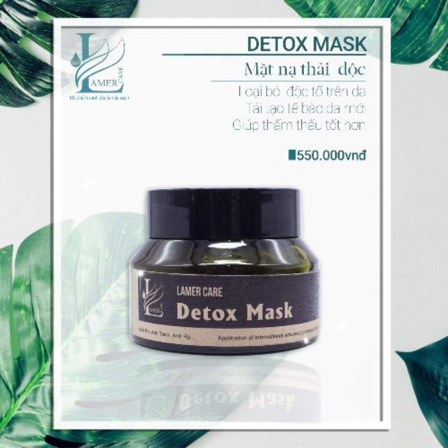 Detox mask (Mặt nạ thải độc) lamer care