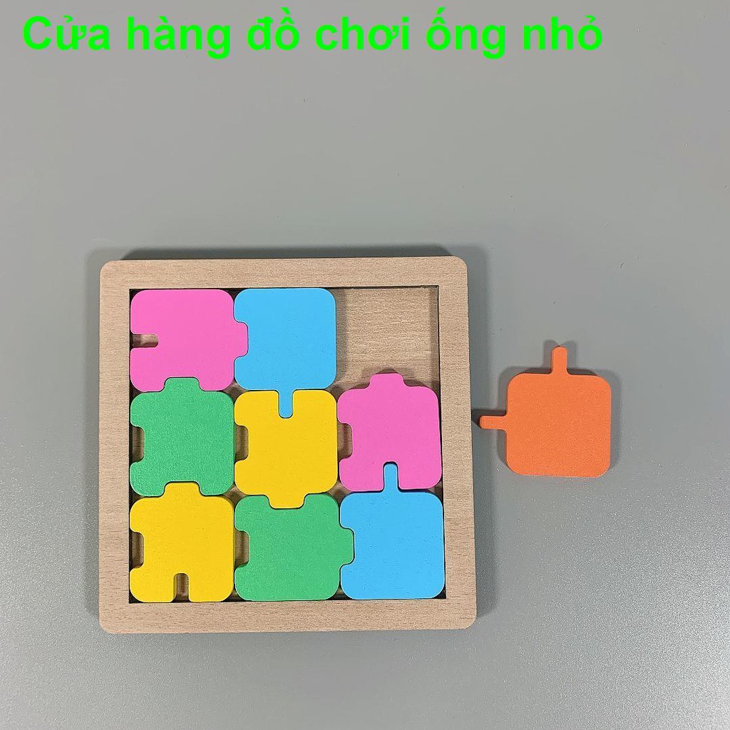 Thử thách giải mã bằng gỗ Câu đố ghép não đốt đồ chơi giáo dục tương tác siêu khó dành cho trò trẻ emĐồ chơi gi1