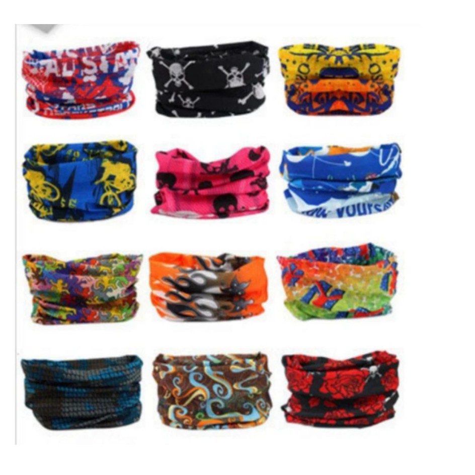 FREESHIP TỪ 99K_Khăn đa năng đi  phượt chơi thể thao dã ngoại, có sẵn 24 màu. Giao màu ngẫu nhiên | BigBuy360 - bigbuy360.vn