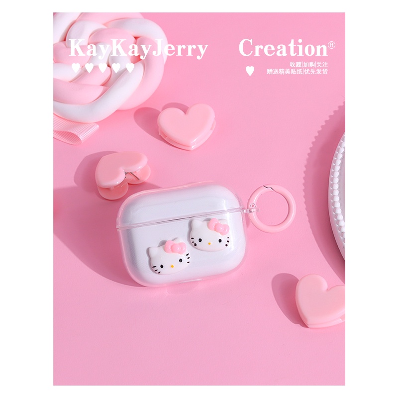 Vỏ Bảo Vệ Hộp Sạc Tai Nghe compatible for airpods 1/2 Pro 4 3 2021 i12 Kèm Dây Đeo