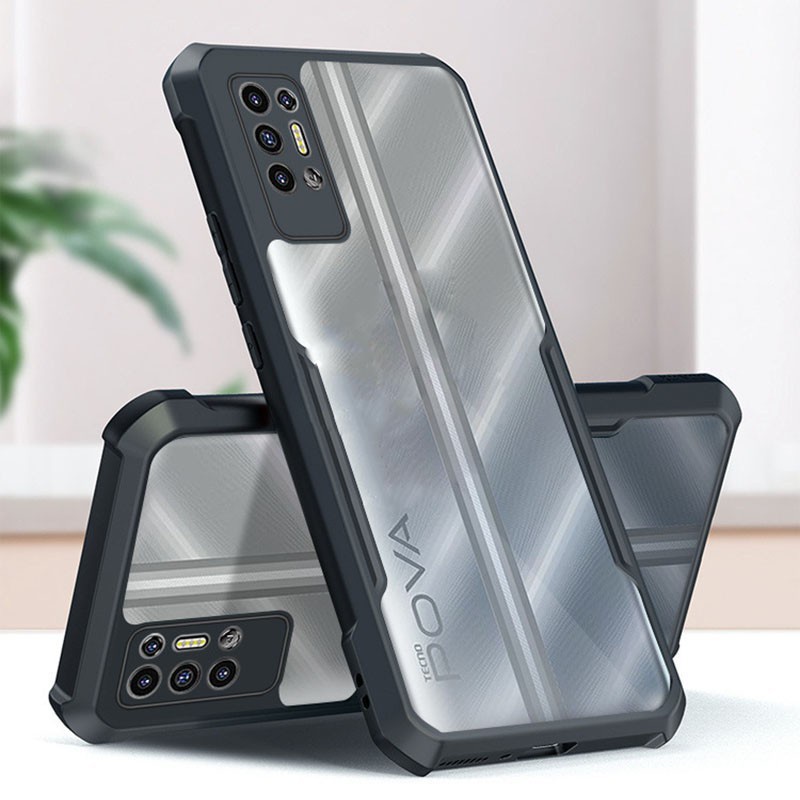 Ốp Điện Thoại Cứng Trong Suốt Siêu Mỏng Cho Tecno Camon 16 Tecno Pova Ld7 / G80 / Camon 17