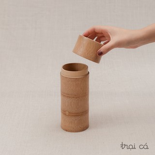 Hộp đựng trà hình đốt tre