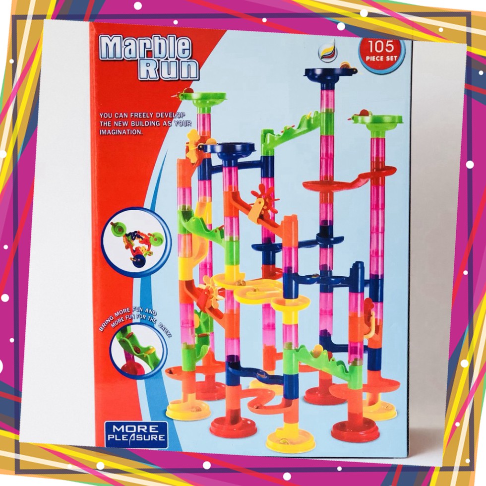 (Xả Hết) Bộ đồ chơi lắp ráp Marble run - 3942 [Xả Kho]