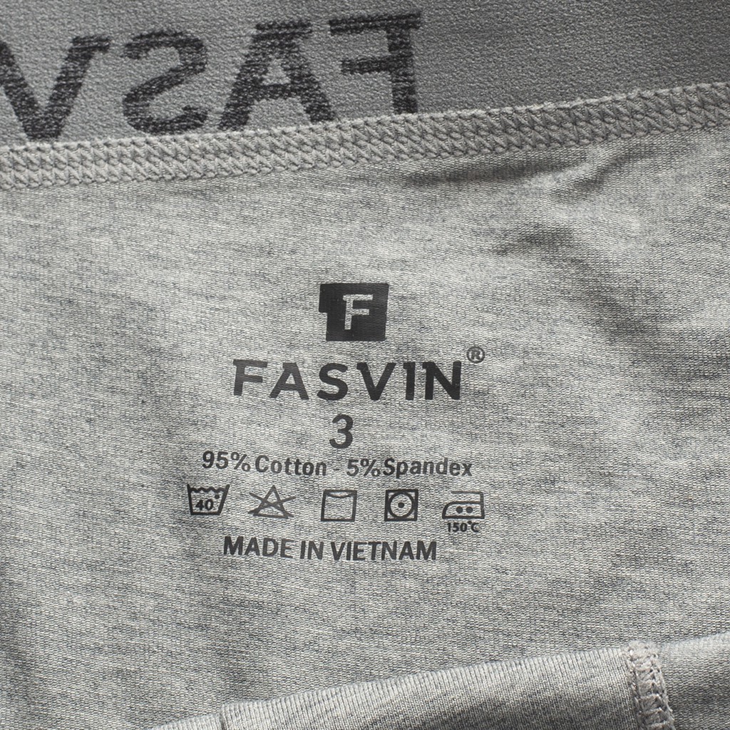 Quần lót nam Fasvin MSD2009.SG sịp đùi vải cotton chun dày dặn mềm mại co giãn dễ chịu phom đẹp