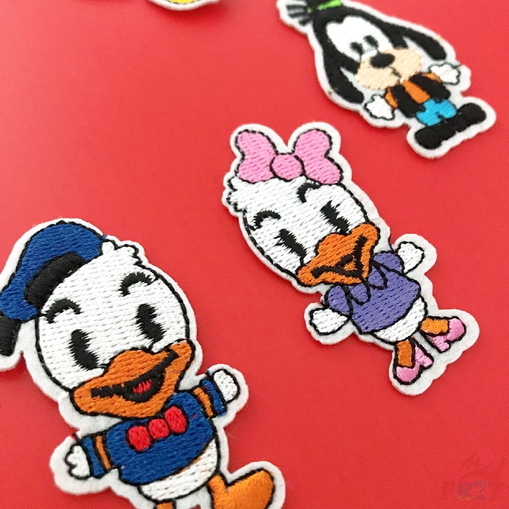Miếng dán ủi thêu hình chuột Mickey miney