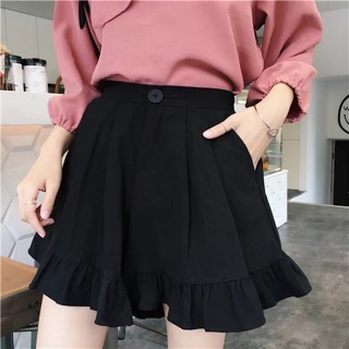Quần giả váy bèo nhún ulzzang quảng châu