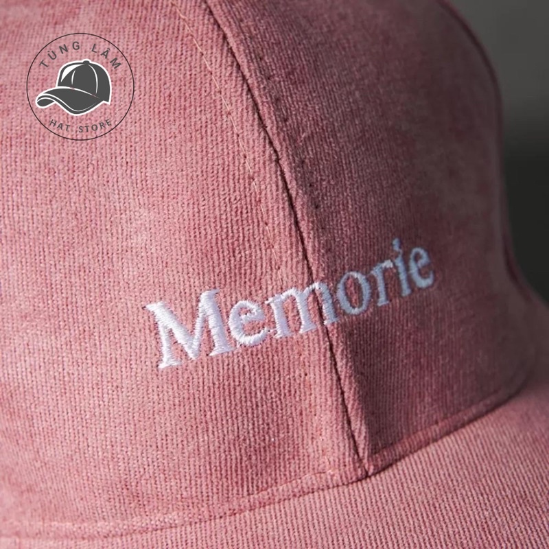 Nón kết lưỡi trai Memorie phong cách Ulzzang form