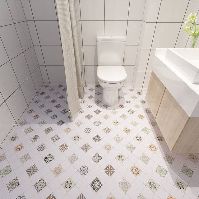 Miếng Dán Sàn Nhà Bằng pvc Tự Dính Chống Thấm Nước Chống Trượt Chống Mài Mòn
