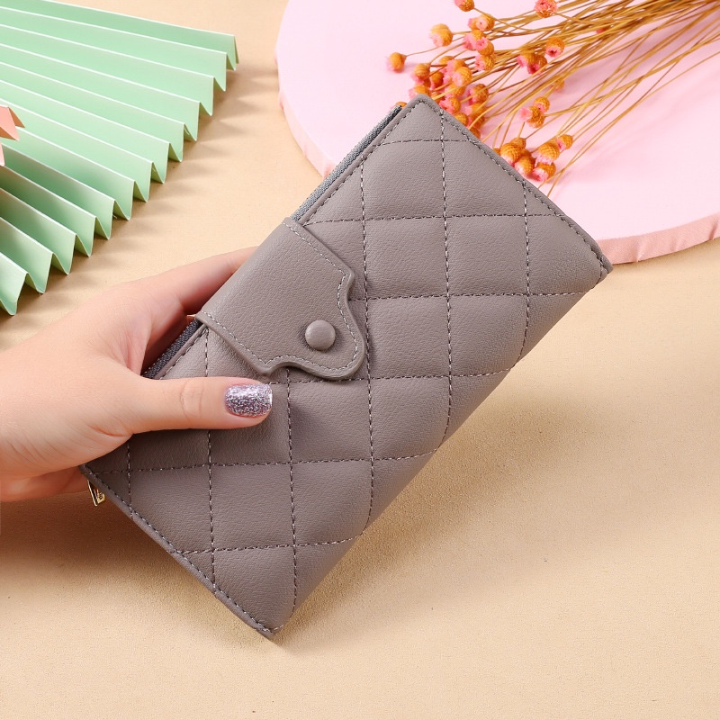 Ví nữ IELGY có khóa cài đa năng thời trang Hàn Quốc đáng yêu cho nữ