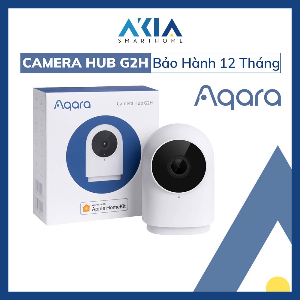 [Mã 159ELSALE hoàn 7% đơn 300K] Camera Aqara G2H, Full HD 1080p, hỗ trợ HomeKit, tích hợp Hub Zigbee