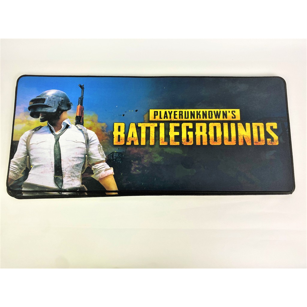 Bàn di chuột và Lót chuột cao cấp PUBG khổ lớn 30*70 cm dành cho máy tính để bàn