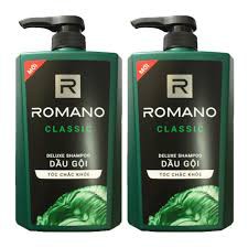 Dầu Gội Romano 650ML mùi Classic(xanh la) /Attitude (đỏ) mới