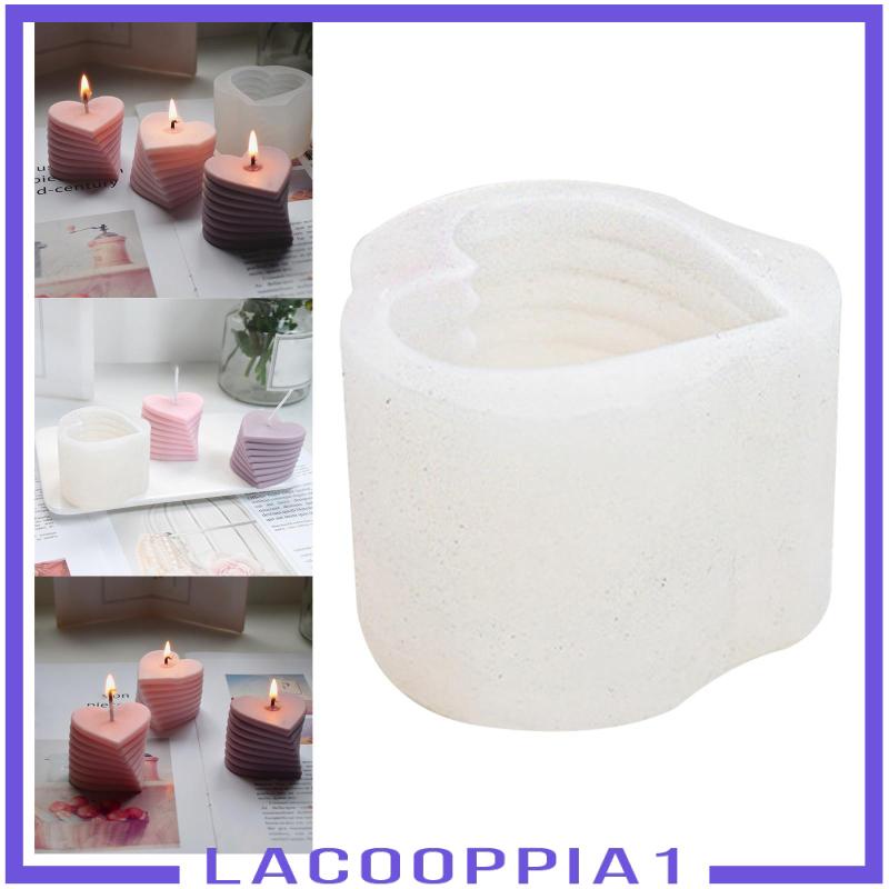 Khuôn Làm Nến Bằng Thạch Cao Để Bàn Trang Trí Nhà Cửa / Văn Phòng Lacooppia1
