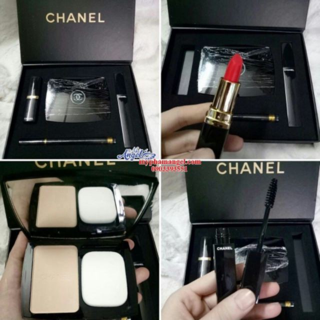 Bộ Mỹ Phẩm Trang Điểm Cá Nhân Mini Makeup Cơ Bản SET 4 | BigBuy360 - bigbuy360.vn