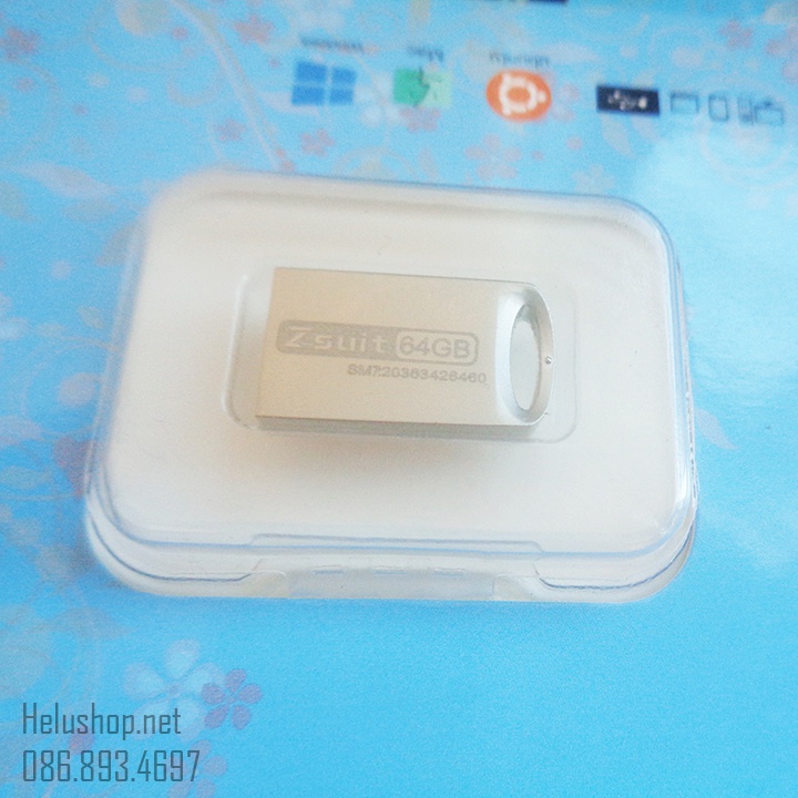 Thẻ nhớ flash USB 32G / 64G Zsuit siêu nhỏ cho máy tính,laptop
