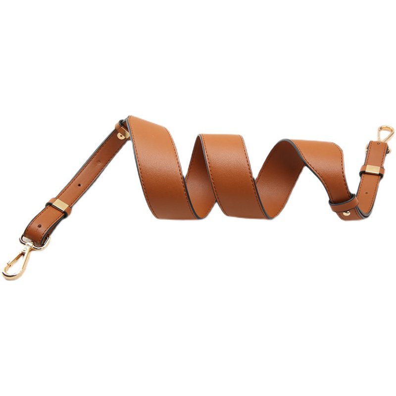 Hàng Có Sẵn Bán Chạy Dây Đeo Chéo Vai Màu Nâu Bản Rộng Có Thể Điều Chỉnh Thay Thế Cho Túi Xách Nữ mk