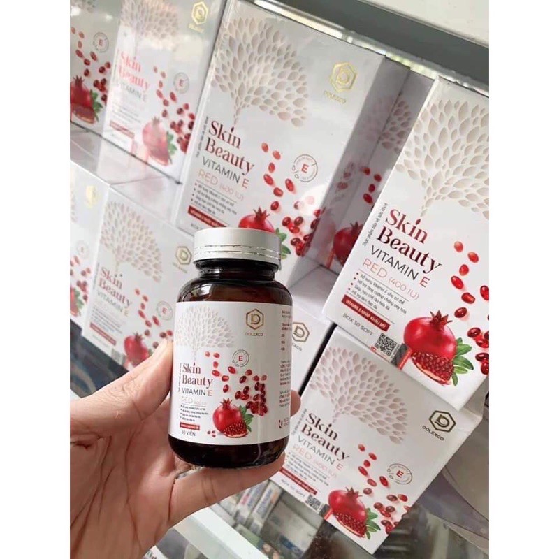 Viên Uống SKIN BEAUTY VITAMIN E - giúp chống lão hóa , làm đẹp da.(Hộp 30 viên ) | BigBuy360 - bigbuy360.vn