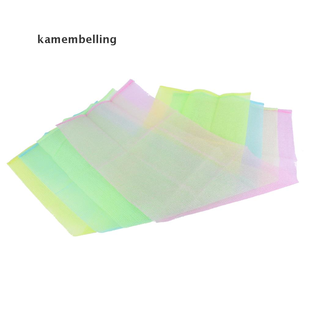(Hàng Mới Về) Bông Tắm Lưới Nylon Tẩy Tế Bào Chết Tiện Lợi
