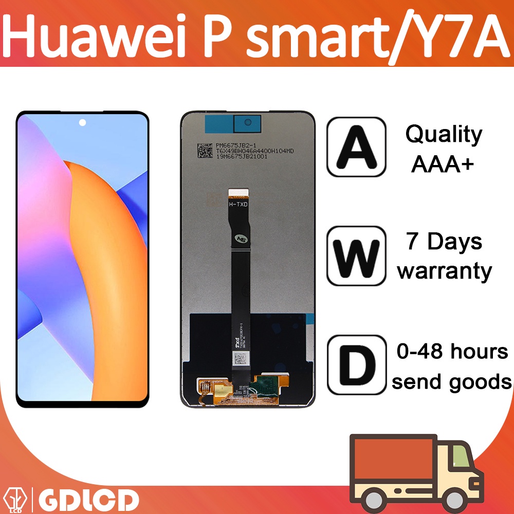 Màn Hình Cảm Ứng LCD Thay Thế Chuyên Dụng Cho Huawei Y7A LCD Huawei P Smart 2021 LCD Honor 10X Lite