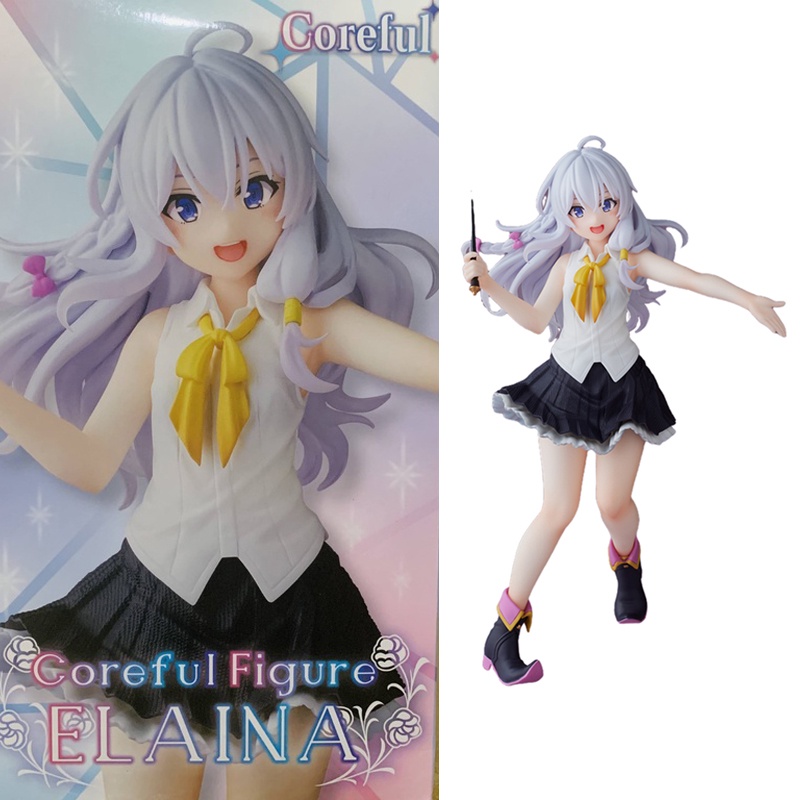 Mới Nhất Đồ Chơi Mô Hình Nhân Vật Taito Coreful Majotabi Wandering The Journey Elaina Bằng PVC 20cm
