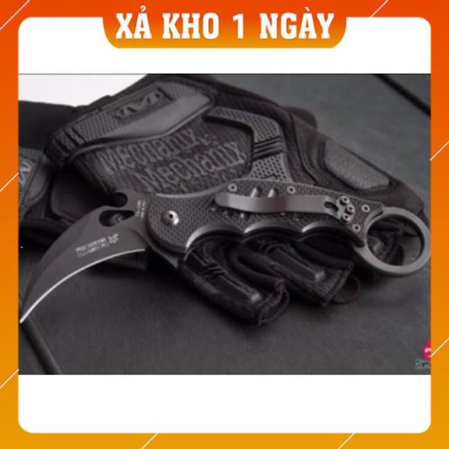 Dao Phượt Gấp karambit Fox đen Cắt Gọt Hoa Quả