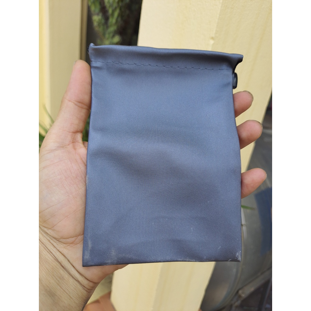 Túi Đựng Tai Nghe Bằng Da Pu Dây Rút