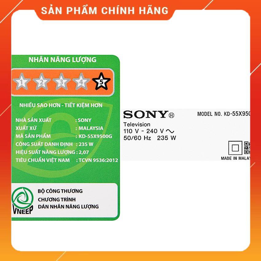 [BMART] Smart Tivi Sony 65 inch UDH 4K KD-65X9500H Android 9.0, Điều khiển giọng nói, Youtube, Hàng Chính Hãng