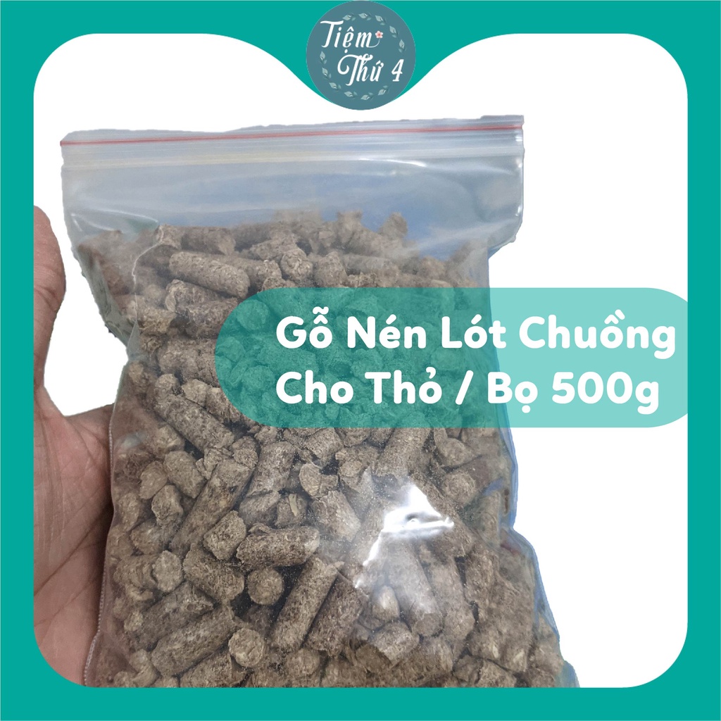 Gỗ Nén Cho Thỏ / Bọ Túi Zip