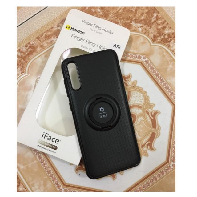 Ốp lưng dẻo hãng iface kèm ring cho Galaxy A70 2019 cao cấp