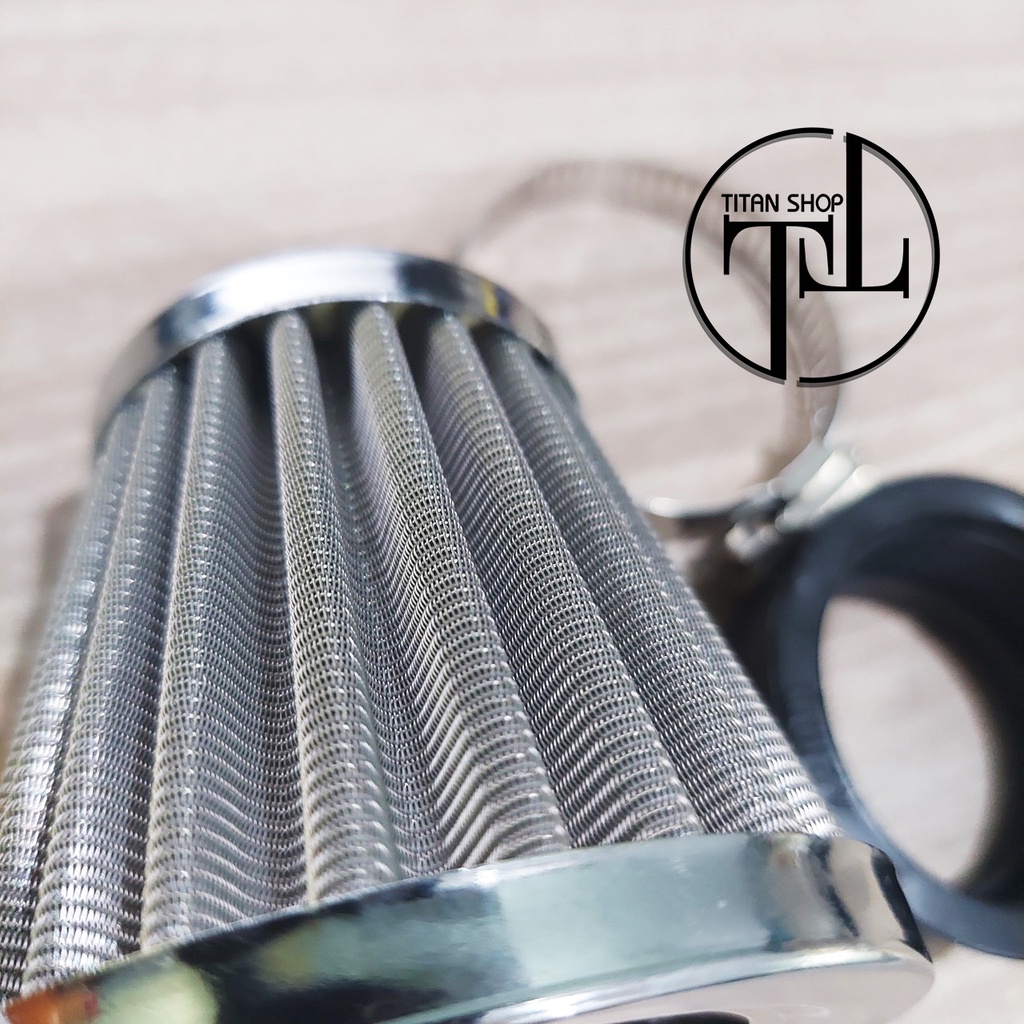 Lọc Gió Trụ Lưới Inox 304 Siêu Mịn - Pô E Lưới Inox 304 - Siêu Bền