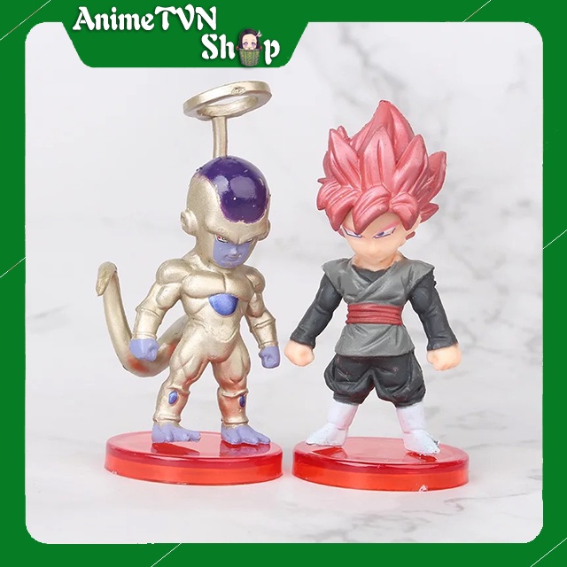 (Có lẻ) Mô hình nhựa mẫu nhỏ Anime Manga Dragon Ball - 7 viên ngọc rồng - Chibi dễ thương 6~7cm (Loại 3 - Rẻ)