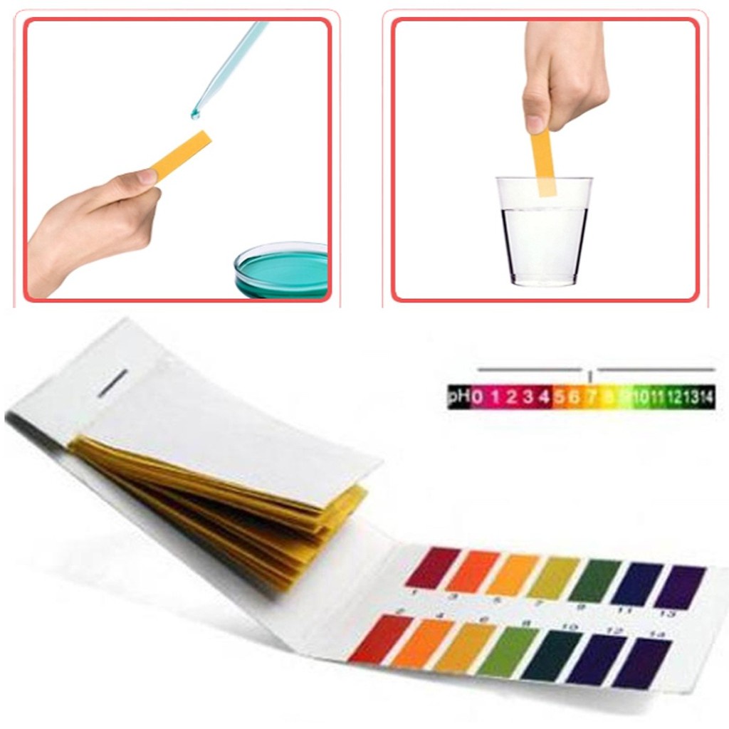 (Combo 10) Giấy quỳ đo thử độ Ph