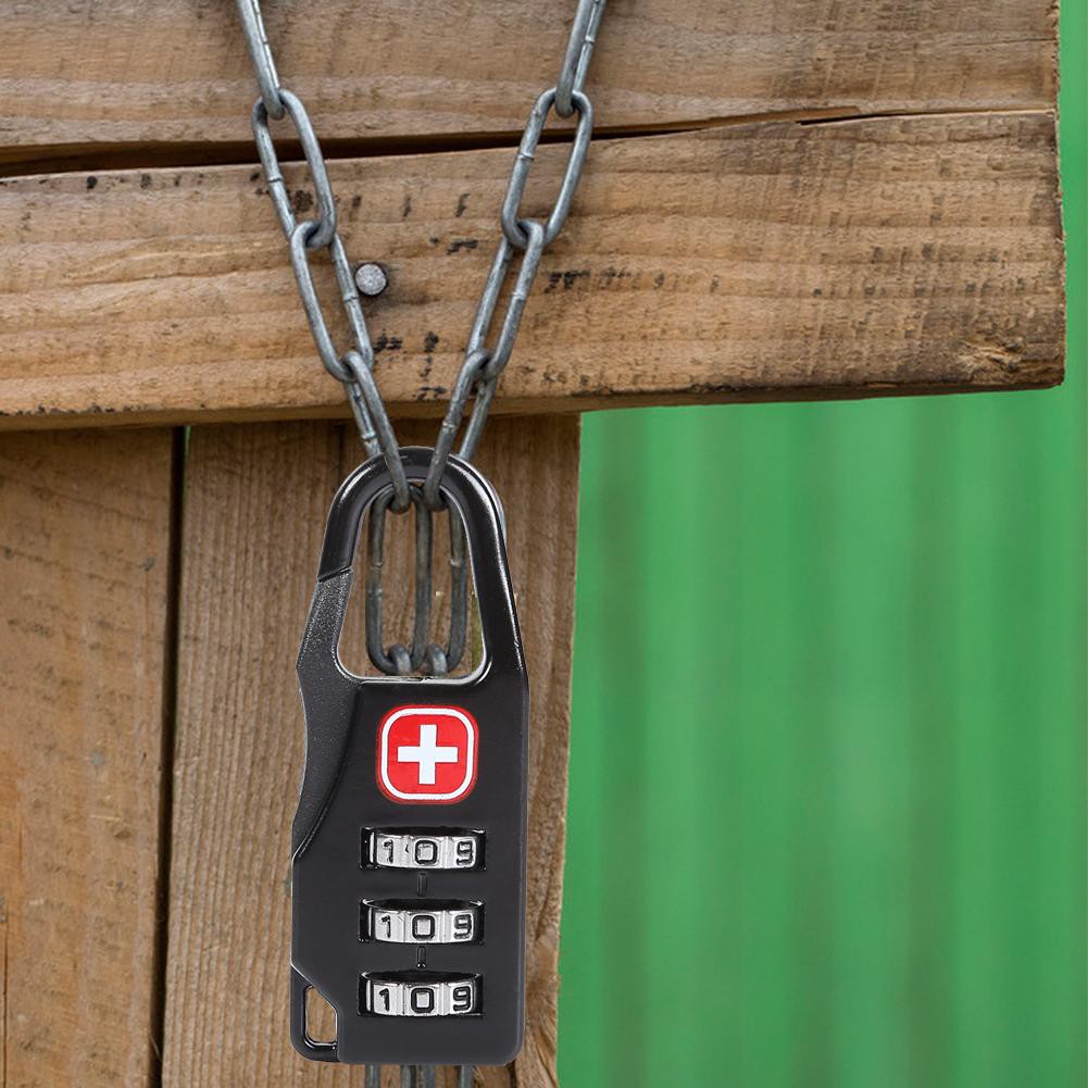 Ổ khóa cửa/ túi đựng an toàn mật khẩu 3 số tiện lợi