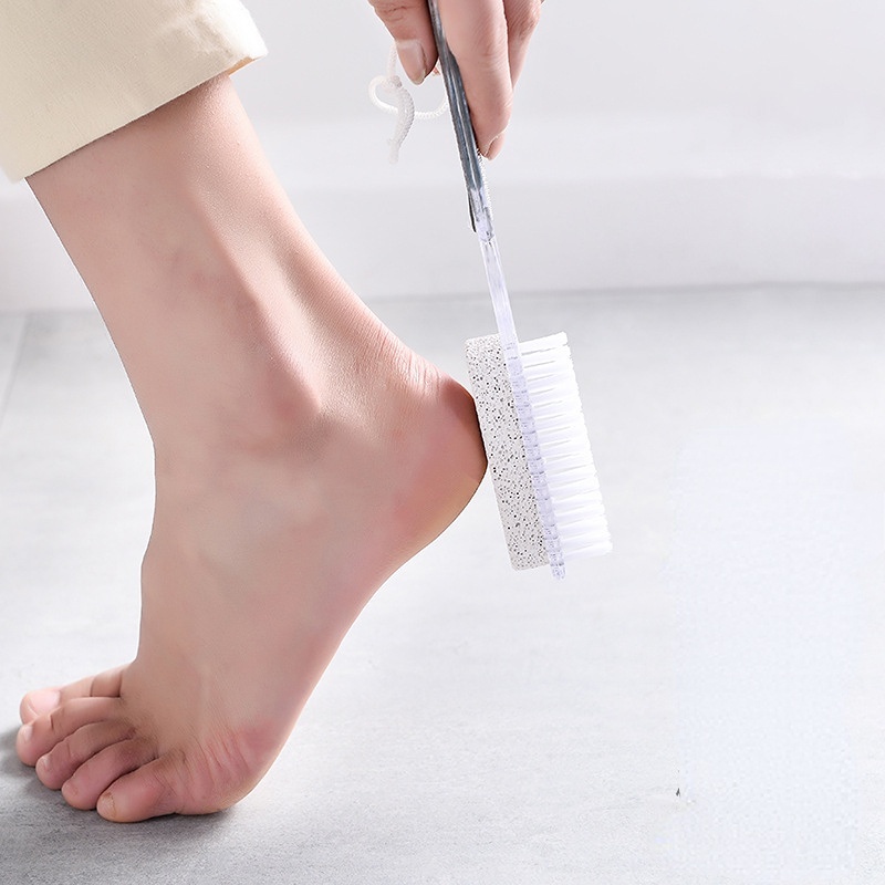 Bàn Chải Tẩy Tế Bào Chết Cho Bàn Chân Hai Mặt Tiện Dụng
