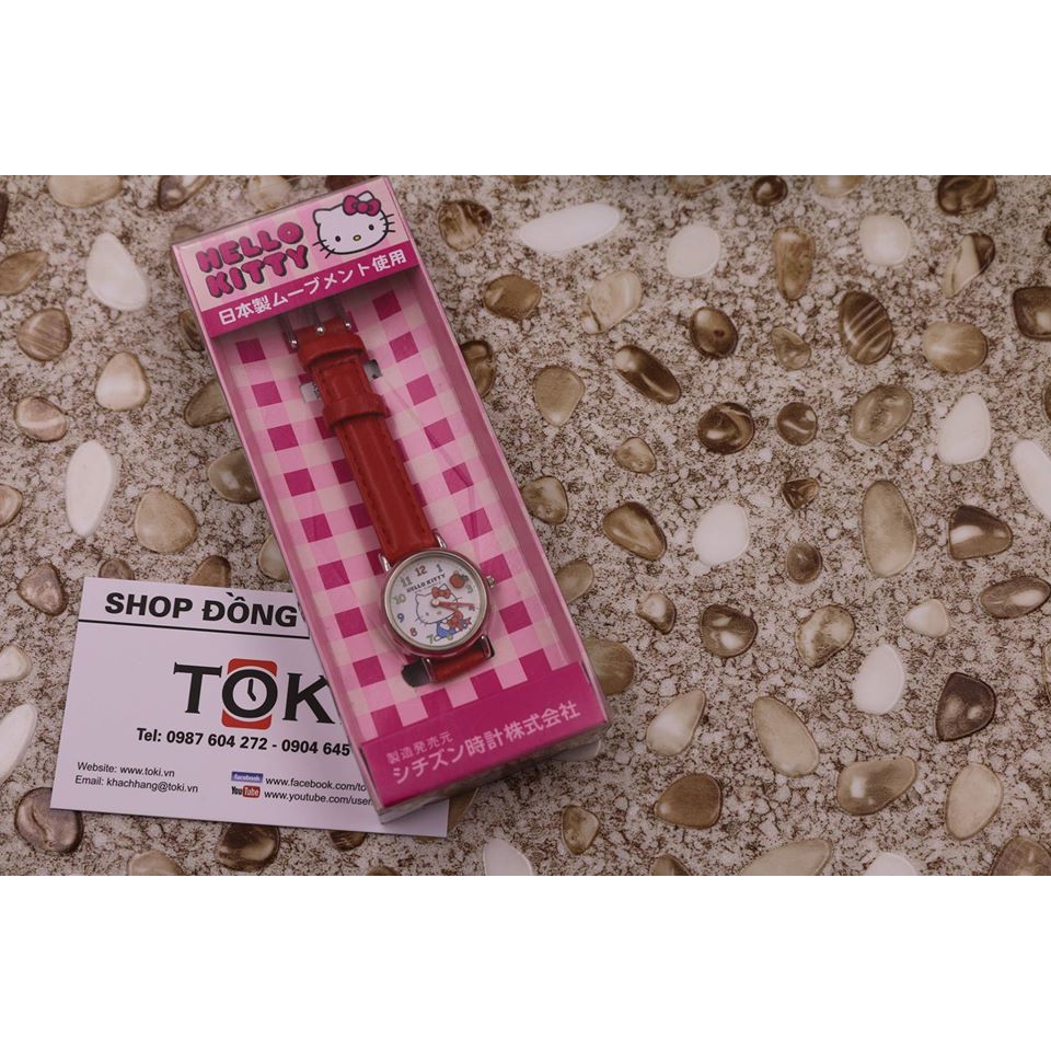 Đồng hồ trẻ em Hello Kitty HK25-001 dây da | BigBuy360 - bigbuy360.vn
