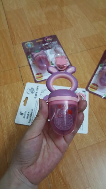 Bộ Túi nhai ăn dặm chống hóc silicone cao cấp Baby lots Anh cho bé