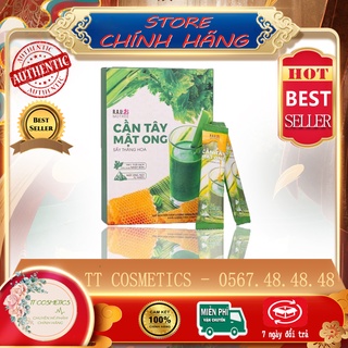 Bột cần tây mật ong motree hộp 14 gói uống eo thon đẹp da hàng chính hãng