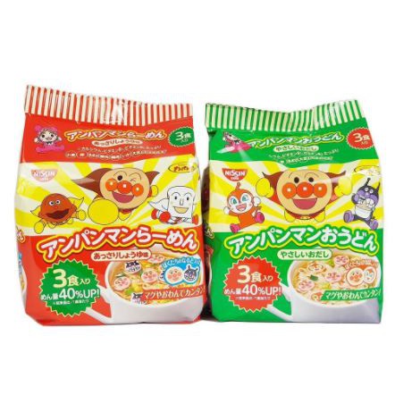 MÌ ĂN LIỀN ANPANMAN NISSIN NHẬT BẢN 90g CHO BÉ TỪ 12 THÁNG TUỔI