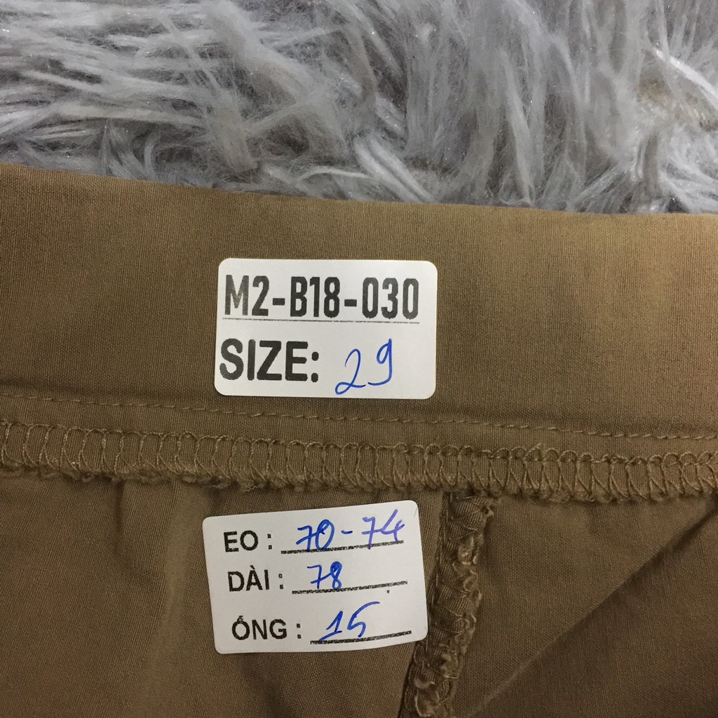 Quần Cotton B18030 - Size 29