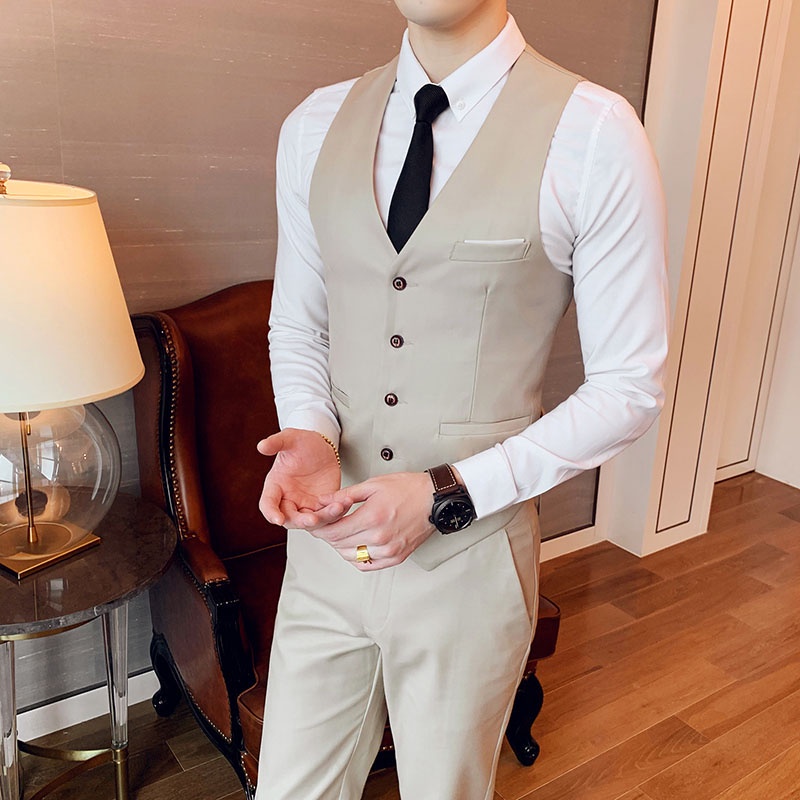 Áo Gile cao cấp theo màu vest chất vải cao cấp form ôm đẹp.