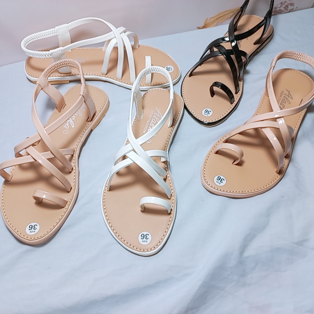 SANDAL NỮ QUAI HẬU ĐI HỌC-SANDAL CHIẾN BINH NỮ XỎ NGÓN-XĂNG ĐAN ĐẾ BẰNG KIỂU DÂY ĐAN MẢNH MẪU MỚI BỀN ĐẸP ÊM CHÂN MÃ SD1
