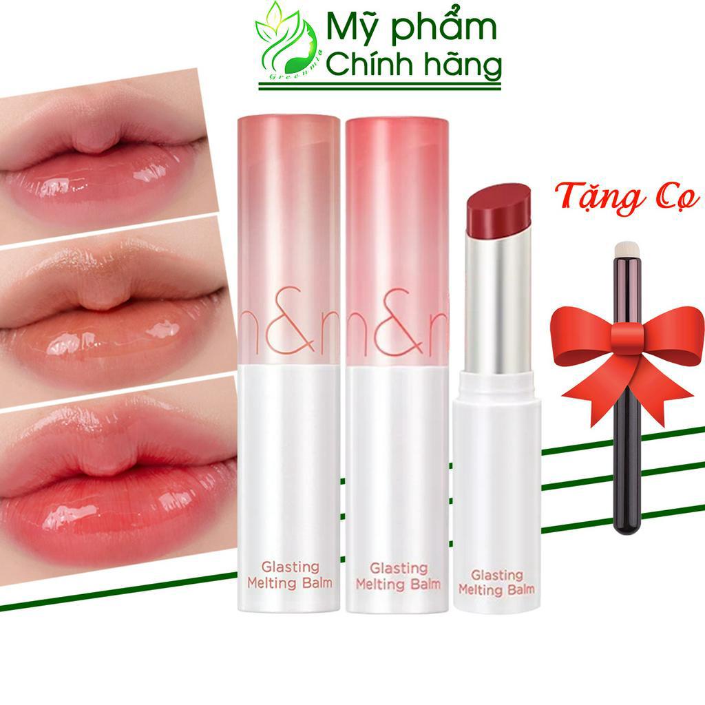 Son Dưỡng Có Màu Romand Glasting Melting Balm Thuần Chay Dưỡng Ẩm Mềm Môi Căng Mọng 3.5g [CHÍNH HÃNG CÓ HIDDEN TAG]