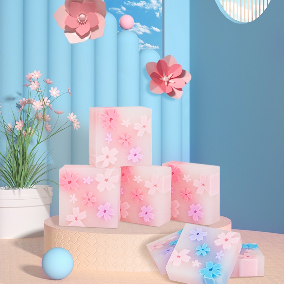 Gôm tẩy thiết kế hình hoa anh đào dễ thương