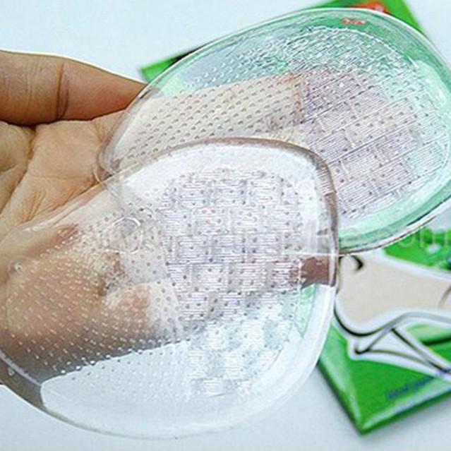 Gói 2 Miếng Lót Giầy Silicon Cực Êm Chân (Màu Xanh)