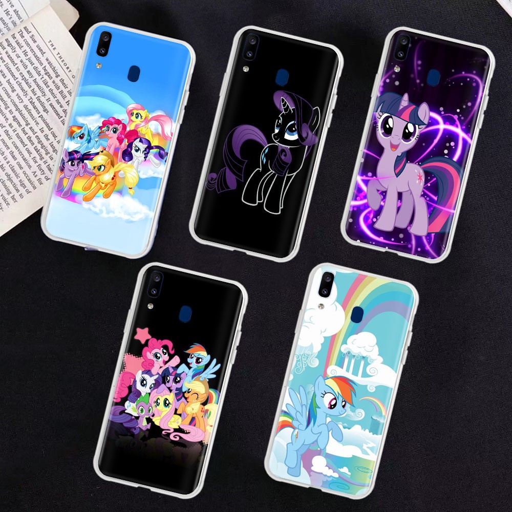 Ốp Điện Thoại Trong Suốt Họa Tiết My Little Pony Dành Cho Samsung Galaxy Note 20 9 10 8 Ultra S22 Plus Lite