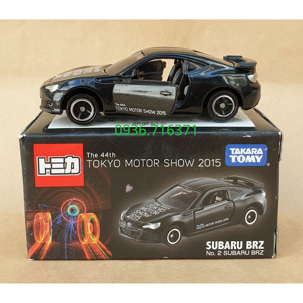 Mô hình xe Subaru mở được cửa tomica Nhật Bản bản kỉ niệm Tokyo Motor Show lần thứ 44 năm 2015 (Hộp hơi cũ)