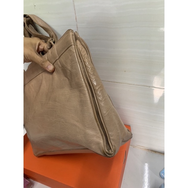 Túi xách tay da đan thơm