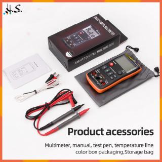 ANENG AN113A Digital Multimeter True RMS with Temperature Tester 4000 Counts Auto-Ranging AC/DC Transistor Voltage Meter