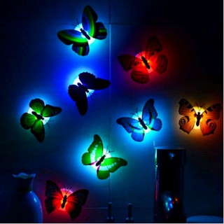 Đèn Led Dán Tường Hình Con Bướm